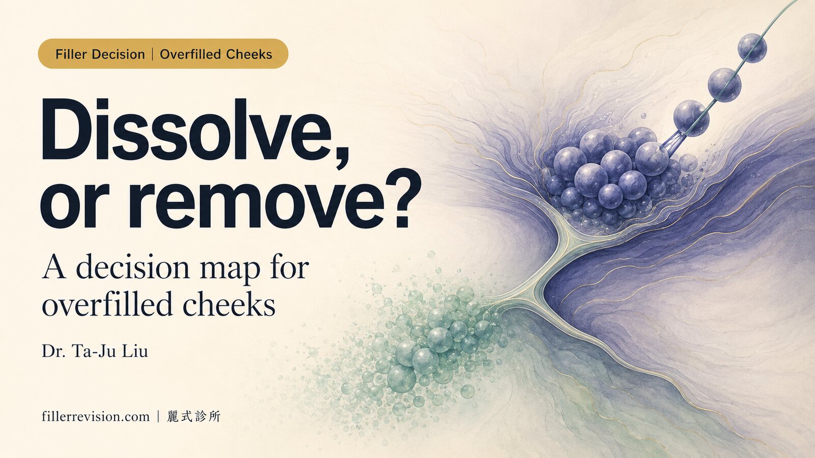 Overfilled Cheeks: Can the Filler Be Dissolved, or Must It Be Removed? A Decision Map