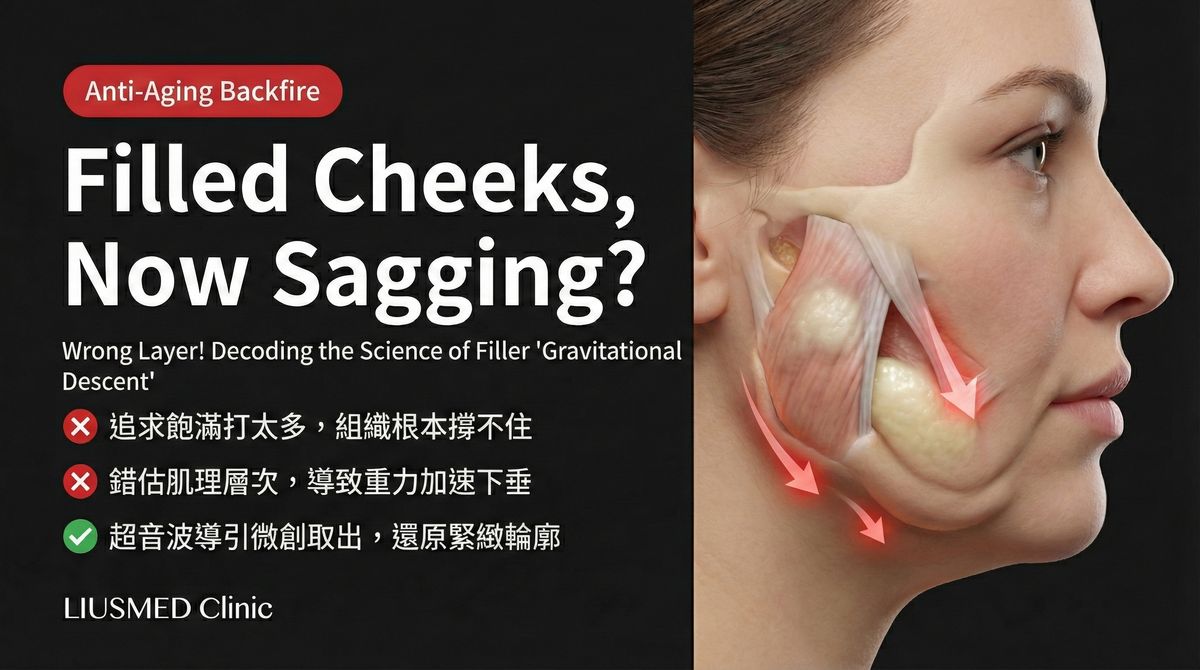 Cheeks Sagging After Filler? FILLER REVISION for Gravity-Induced Descent