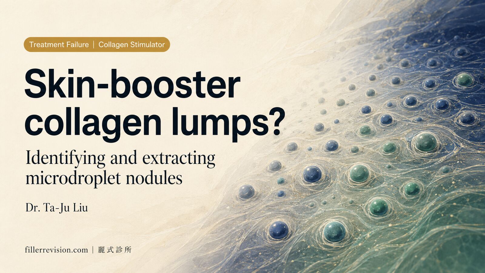 Collagen Stimulator Lumps After 'Skin Booster' Microdroplet Injection — Identifying and Removing Sculptra, Ellansé and AestheFill Nodules