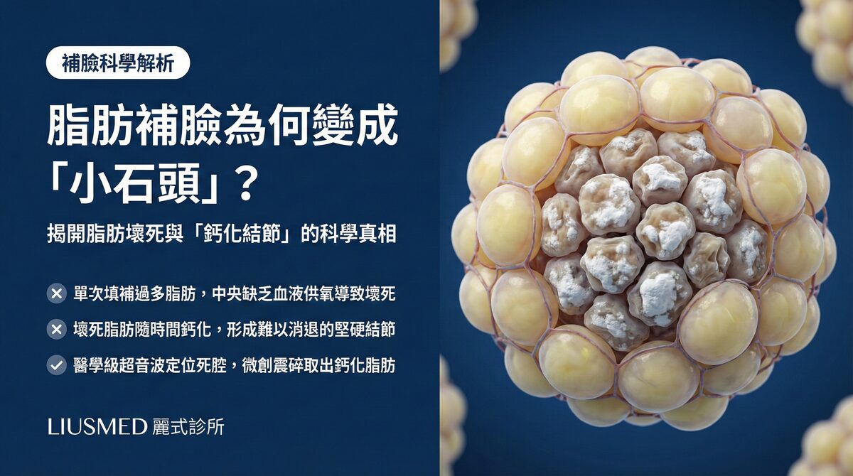 自體脂肪補臉後為什麼會鈣化?FILLER REVISION 解析脂肪存活與硬塊形成的科學