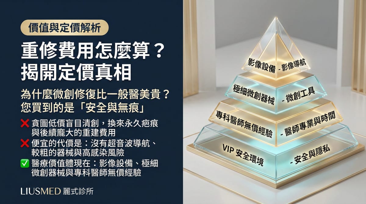 FILLER REVISION 費用解析：影響修復手術定價的關鍵因素