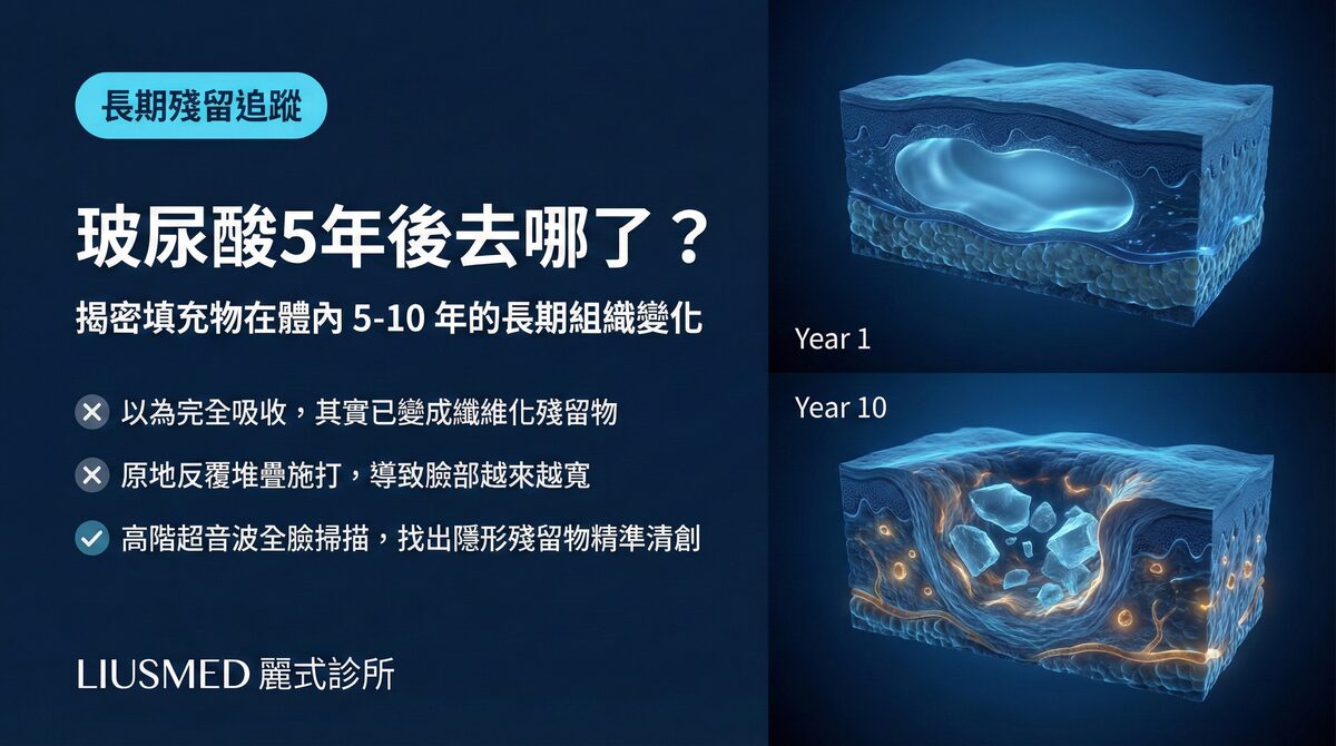 填充物在組織中5到10年的變化:FILLER REVISION 的長期追蹤科學