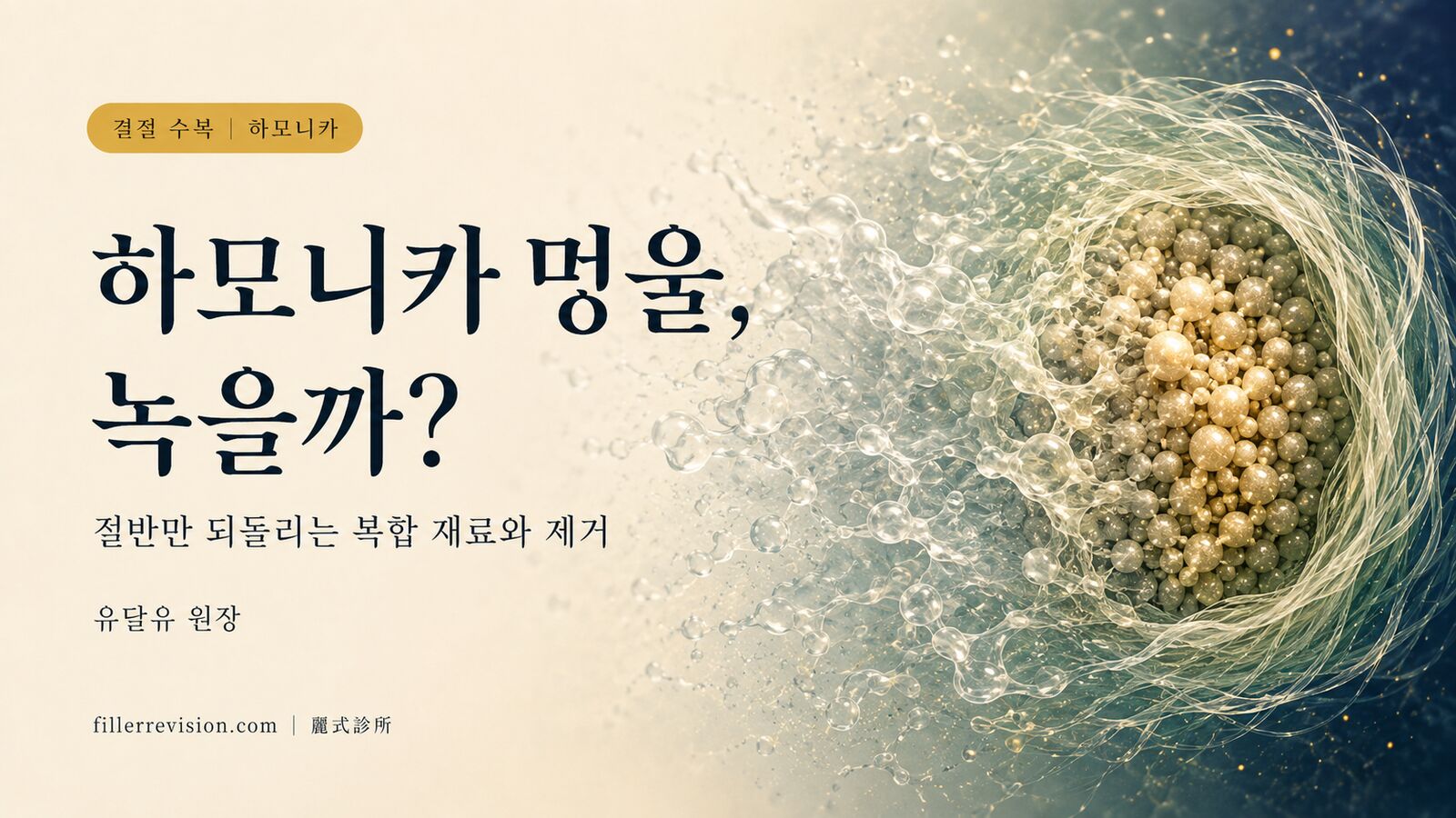 하모니카(HArmonyCa) 결절이 생겼다면? 하이브리드형 콜라겐 유도 필러의 결절 위험과 제거 판단