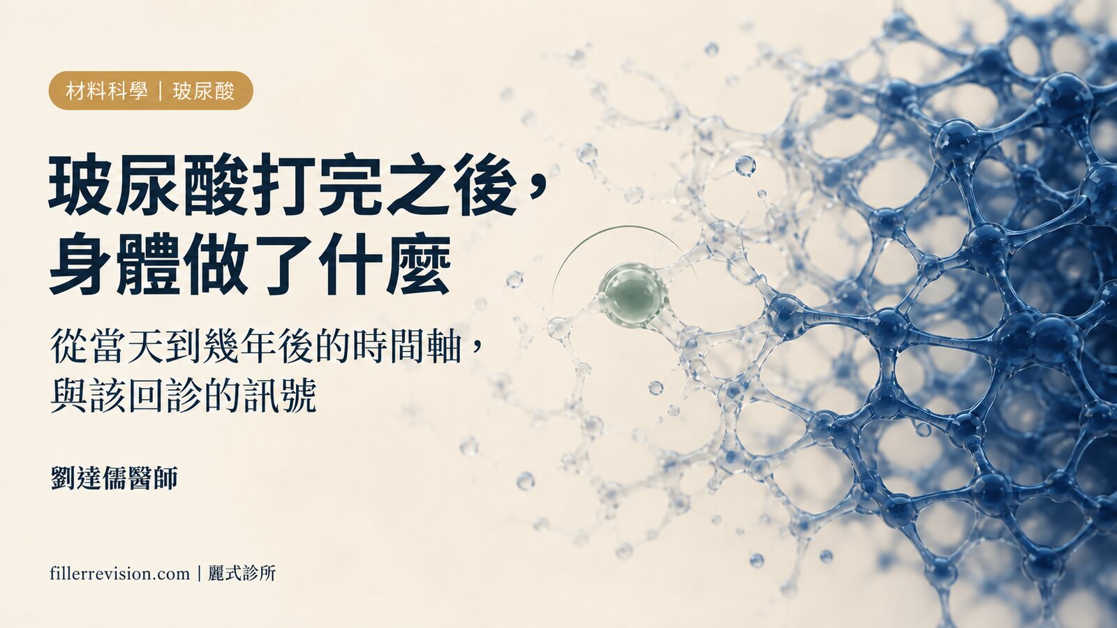玻尿酸打進臉裡之後：從當天到幾年後的時間軸，哪些訊號該立刻回診