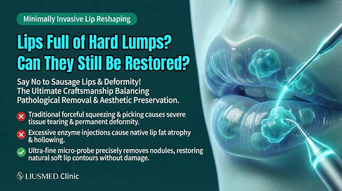 Lip Filler Extraction and Reshaping: How FILLER REVISION Restores Natural Lips After Failed Injections