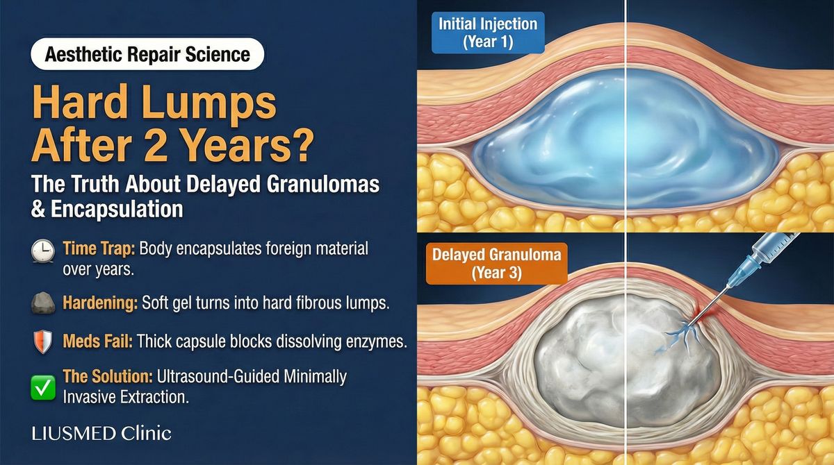 Filler Lump Years After Injection? FILLER REVISION Solutions When Dissolvers Fail
