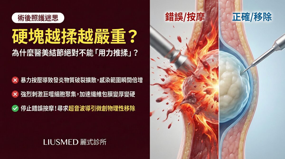 按摩硬塊越按越嚴重?FILLER REVISION 解析正確的處理方式