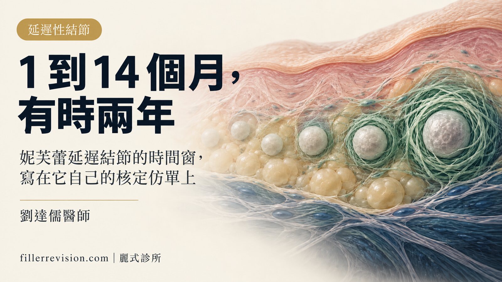 妮芙蕾(澎怦針)打完長硬塊?仿單自己寫了 1 到 14 個月的時間窗
