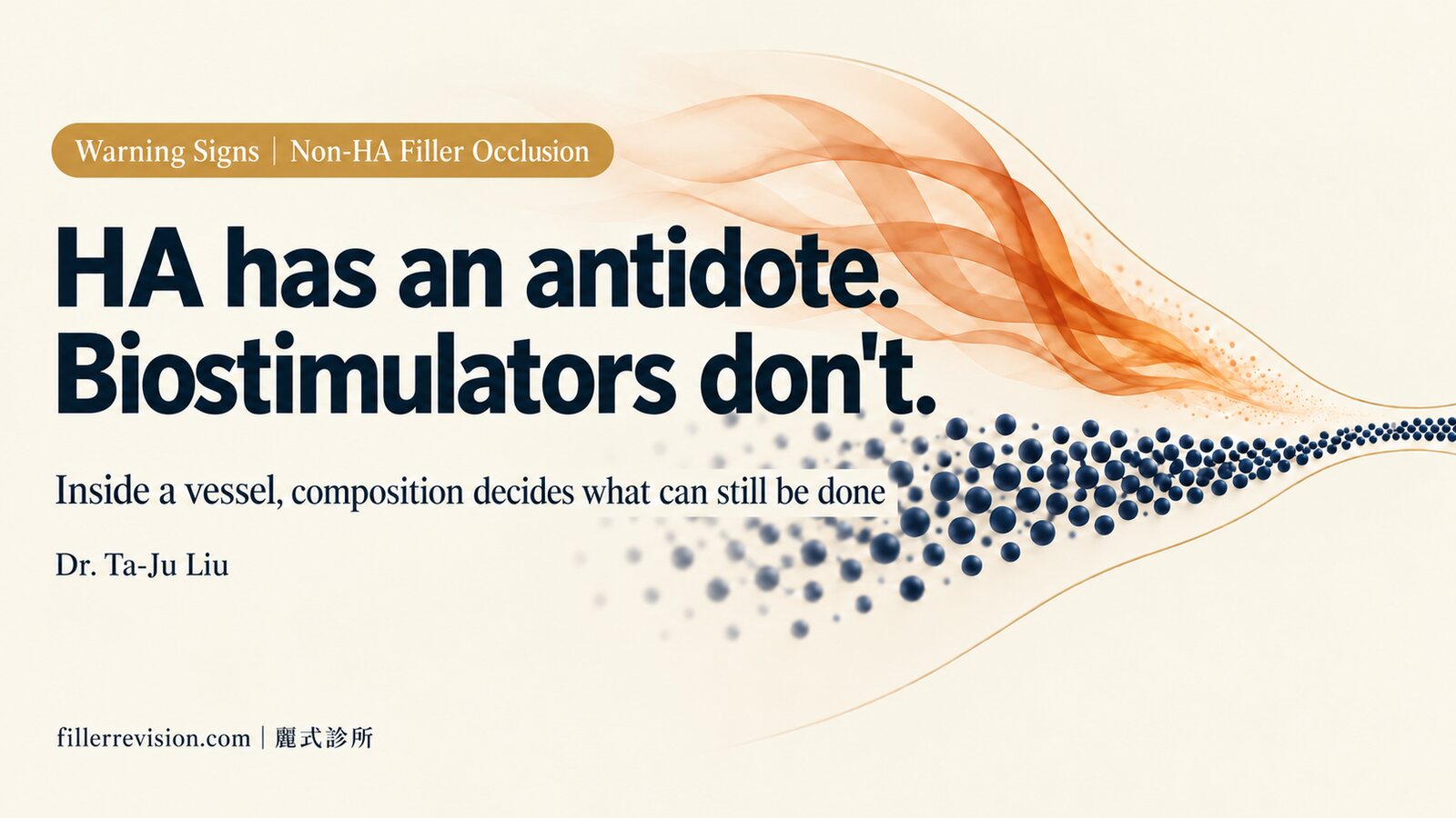 HA Has an Antidote, Biostimulators Don't: Handling Vascular Occlusion From Non-HA Fillers