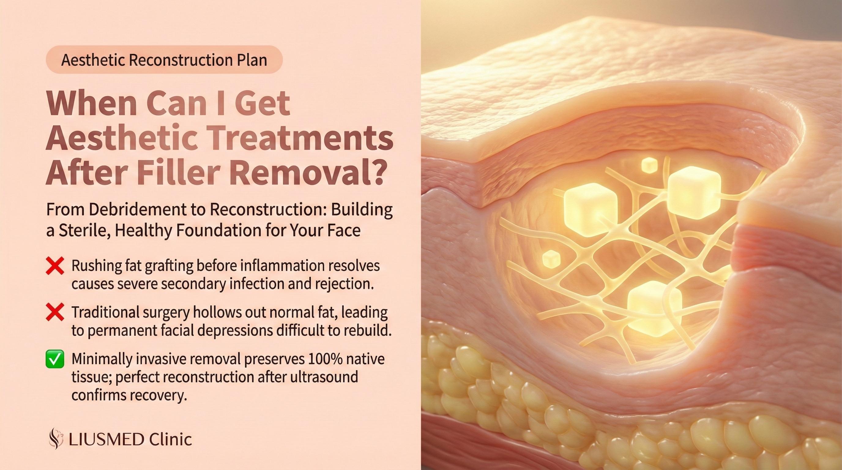 FILLER REVISION フィラー除去後の顔の再建計画:いつから美容施術を再開できますか?