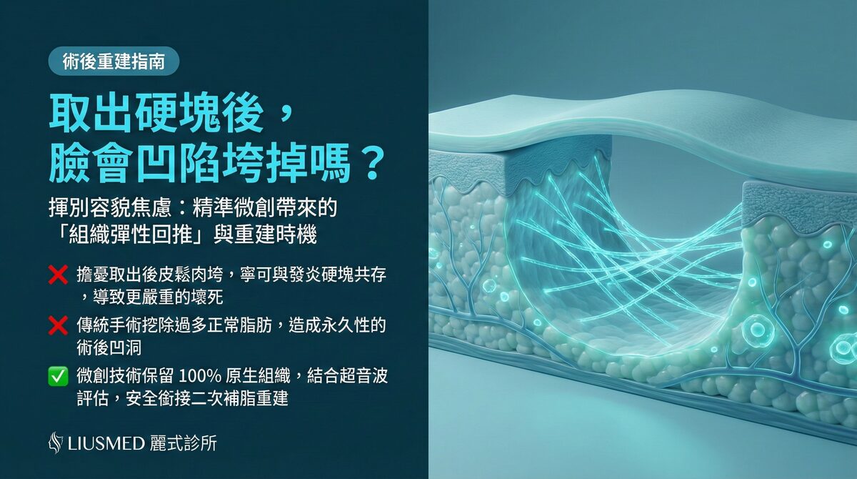 取出填充物後臉會凹陷嗎?FILLER REVISION 的容積管理與二次重建方案