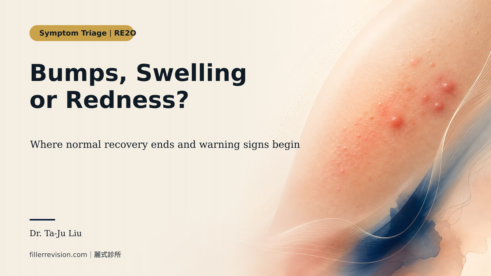 Bumps, Swelling or Redness After RE2O Water-Shine? Telling Normal Recovery From a Complication
