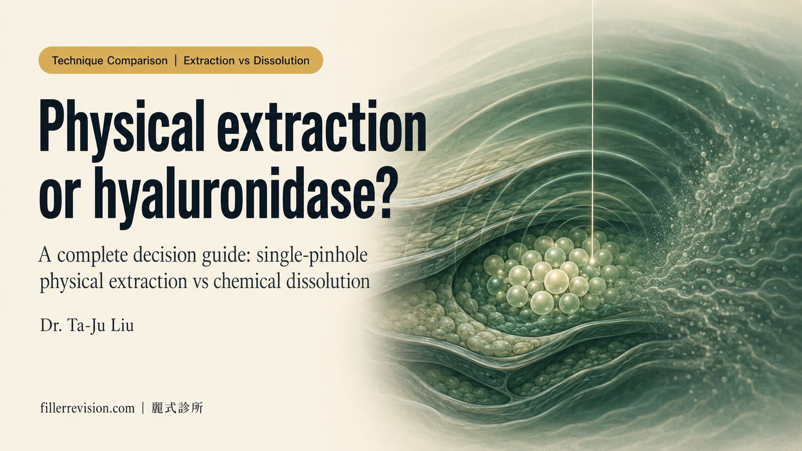 Single-Pinhole Physical Extraction vs Ultrasound-Guided Dissolution: A Complete Technical Comparison