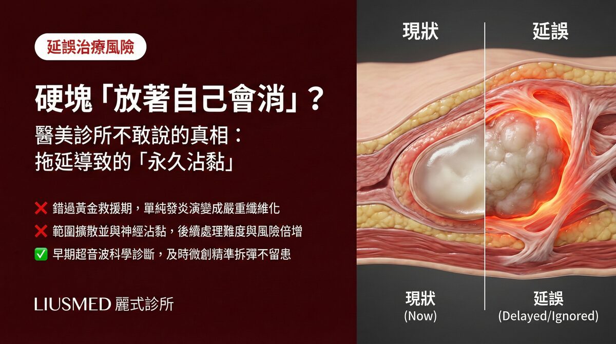 硬塊「等它吸收」卻越等越糟?FILLER REVISION 解析延遲治療的代價