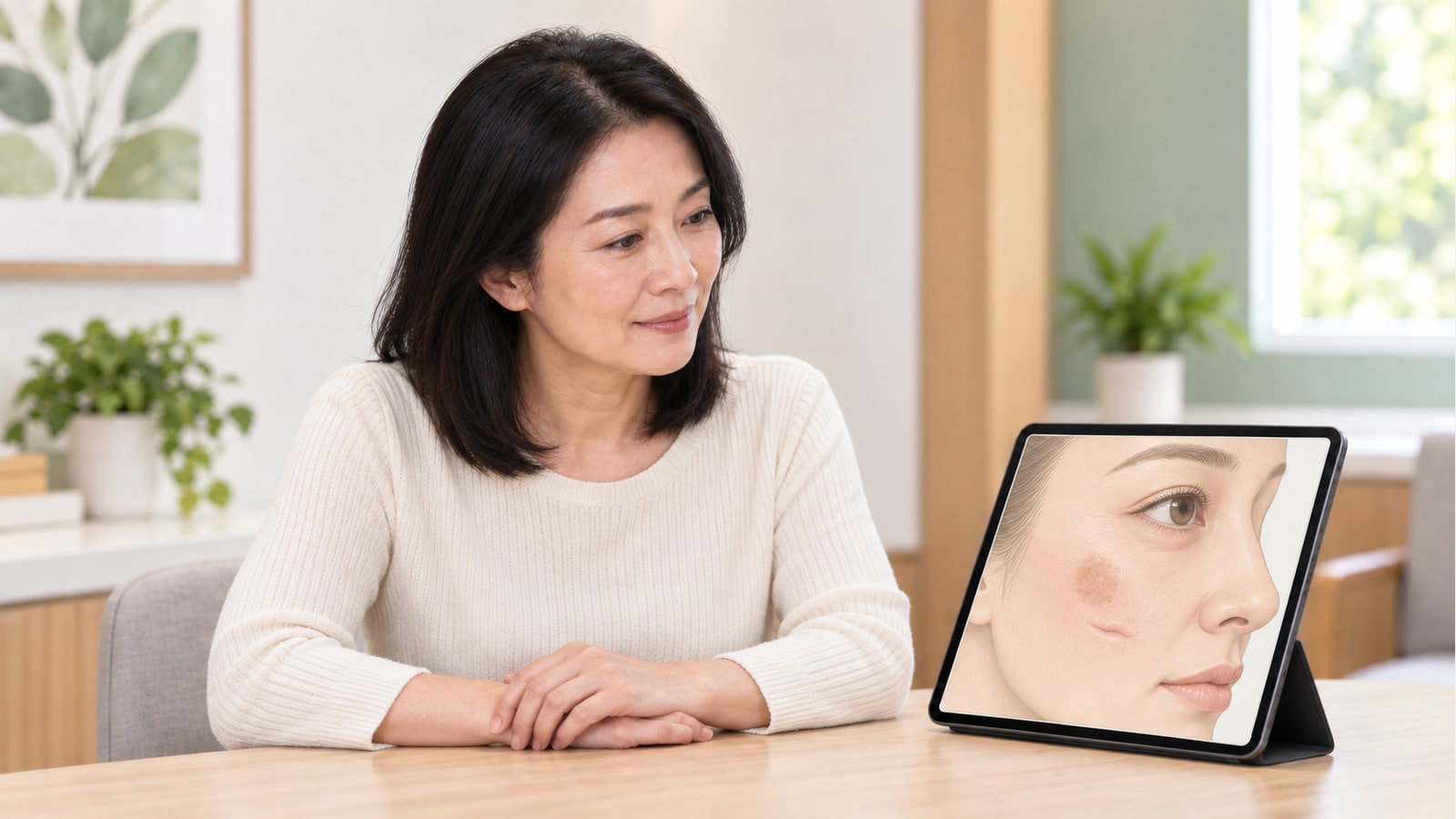 Post-Vascular Occlusion Repair — illustrative assessment scene